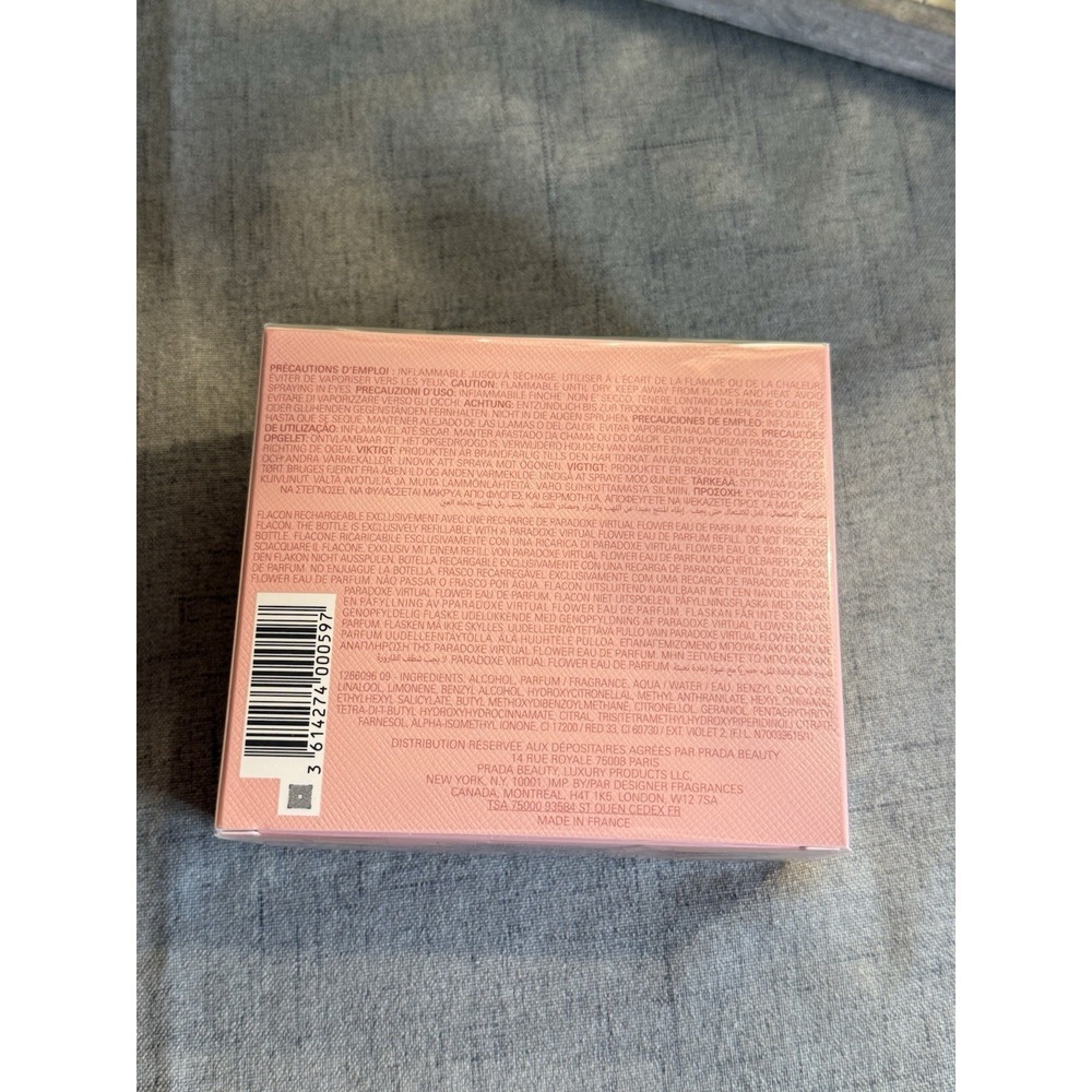 Prada Paradoxe Virtual Flower Eau de Parfum 3.0 fl. oz. / 90ml 22Y25CU NIB - Picture 5 of 10